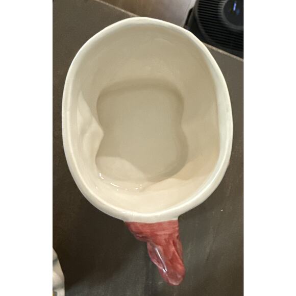 1996 Cosmos Exclusive H.O.L. Rag Doll Girl Teapot & Cup Set Colorful Patchwork - Picture 6 of 8